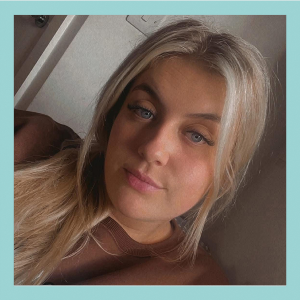 A selfie of Poppi from Maid Perfect