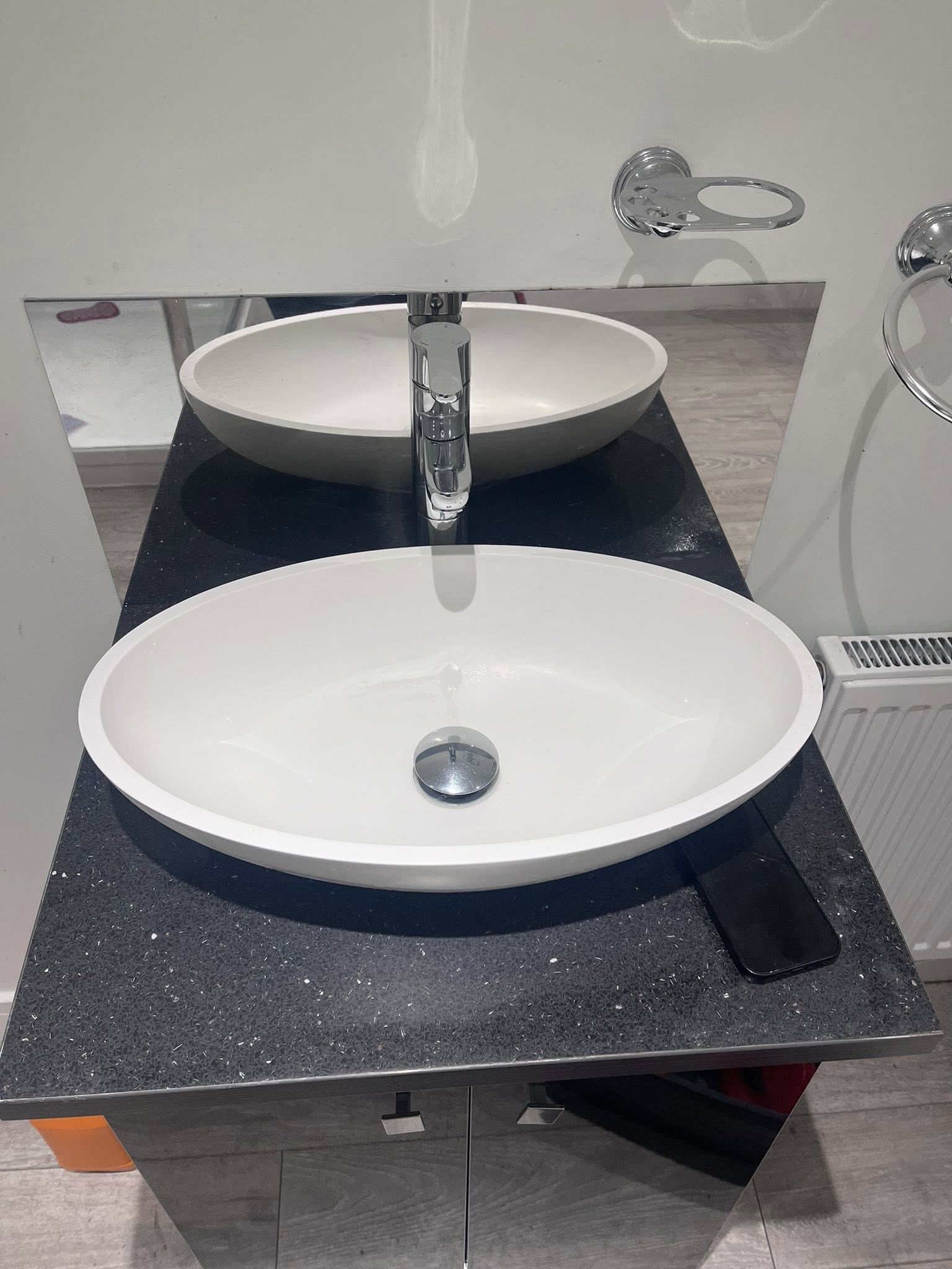 Spotless and clean sink